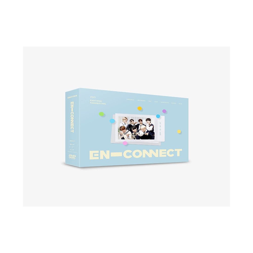 BIG HIT Entertainment ENHYPEN - 2021 FANMEETING [EN-CONNECT] DVD+Extra Photocards Set