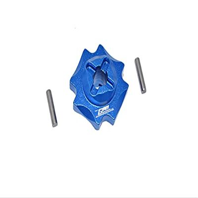 GPM for LOSI 1/8 LMT 4WD Solid AXLE LOS04022 Aluminum Center Differential OUTPUTS -9PC Set (Blue)