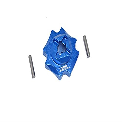 GPM for LOSI 1/8 LMT 4WD Solid AXLE LOS04022 Aluminum Center Differential OUTPUTS -9PC Set (Blue)