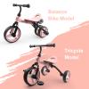 YGJT 4 in 1 Tricycle for Toddlers Age 2-5, Folding Kids Trike Tricycles Toddler Bike with Adjustable Seat and Removable Pedal, Baby Balance Bike Ride-on Toys Gift for Baby Boys Girls Birthday view 3