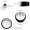 GDOOL 4PCS 12mm Hub Wheels,1:10 63mm Hard Plastic RC Drift Cars On Road Touring Racing Bald Tires for Traxxas HSP Tamiya HPI Kyosho On-Road Drifting Car Trucks(White) view 2