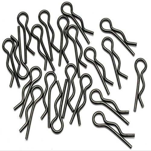 HPI 6203 Body clip (8mm/Black/Large/20Pcs) Savage Flux Apache Baja Vorza Flux