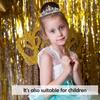 COCIDE Birthday Silver Tiara and Crowns for Women, Sash for Girls, Pink Birthday Decorations Set, Rhinestone Headband Hair Accessories, Glitter Sash for Party view 4