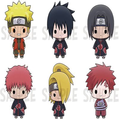 Megahouse - Naruto Shippuden - Chokorin Mascot Naruto (Vol 2.), Chokorin Mascot Figure (Complete Set)