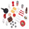 Smoby - Chalet Gourmand - Merchant for Children - Waffle Maker - Pancake Pan - Coins and Coin Holder Included - 30 Accessories - 310557 view 3