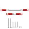 Vgoohobby Metal Adjustable Turnbuckles Camber Links Pull Rod Steering Servo Linkages Tie Rod Compatible with MN Model MN D90 99S MN90 1/12 RC Crawler Car (Red) view 4
