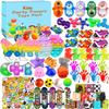117 Pack Party Favors Toy Assortment Bundle for Kids,Birthday Bag Fillers Stocking Stuffers,Carnival Prizes School Classroom Rewards Treasure Box Toys Pinata Stuffers Goodie Bags Bulk Toys view 1