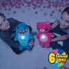 Ontel Star Belly Dream Lites, Stuffed Animal Night Light, Snuggly Blue Shark - Projects Glowing Stars & Shapes in 6 Gentle Colors, As Seen on TV view 2