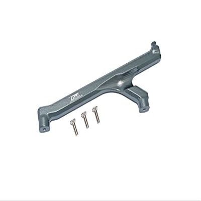 GPM for LOSI 1/10 LASERNUT Tenacity U4 LOS03028 Aluminum Front Chassis Brace -4PC Set (Gray)
