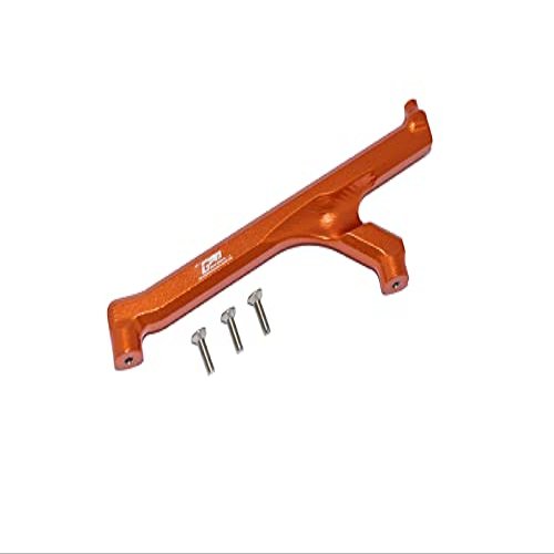 GPM for LOSI 1/10 LASERNUT Tenacity U4 LOS03028 Aluminum Front Chassis Brace -4PC Set (Orange)