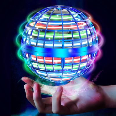 Tikduck Flying Orb Ball 2026 Toys Soaring Hover Boomerang Spinner Hand Controlled Mini Drone Cosmic Globe Spinning Kids Adults Outdoor Birthday Gift Cool Stuff for Boys Girls 6 7 8 9 10+ Year Old