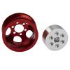 Vgoohobby Metal RC Wheel Rim Hub Compatible with WPL B1 B14 B16 B24 B36 C14 C24 C34 B36 1/16 RC Car (Red) view 3