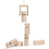 ideen.kollektiv Frbel Tower Community Game - Stacking Game Made of Beech Wood for up to 24 Players - Team Building Outdoor Game for Children and Adults Cloth Bag view 2