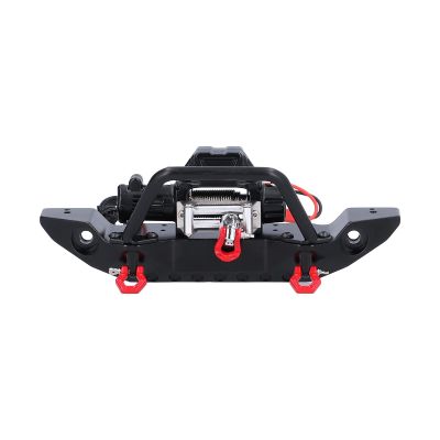 RC Front Bumper, Winch Mount, SCX10 II Fitment, RC Car Parts, R Model Accessories for RC Enthusiasts, Model Car Players, DIY Upgrades