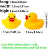 DZTIAN 31-Pieces Float & Squeak Mini Rubber Duck Baby Bath Ducky Sound ShowerToys for Kids Celebrate The Joy of The Children view 2