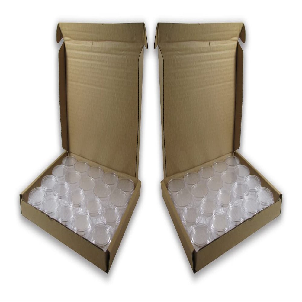 Guardhouse 27mm Direct Fit Coin Capsule for Ounce American Gold or Platinum Eagle or Other Similar Sized Coins Pack of 100