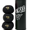 Epic Footbags Classic 3 Foot Bag Gift Set, Handmade - Black & Gold view 1