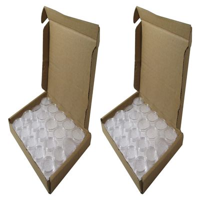 Guardhouse 22mm Direct Fit Coin Capsule for  Ounce American Gold or Platinum Eagle or Other Similar Sized Coins Pack of 100