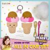 12 Pre-Cut Mini Treats Dessert Fun Kids Sewing Kit for Kids Ages 8-12 Children Beginners Sewing kit Kid Crafts Make Your Own Felt Pillow Plush Craft Kit Girls and Boys Art Craft Kits Learn to Sew Kit view 4