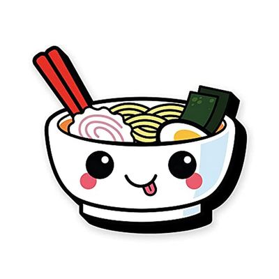 AQUARIUS Ramen Funky Chunky Novelty Magnet for Refrigerator, Locker, Whiteboard & Game Room Officially Licensed Merchandise & Collectibles