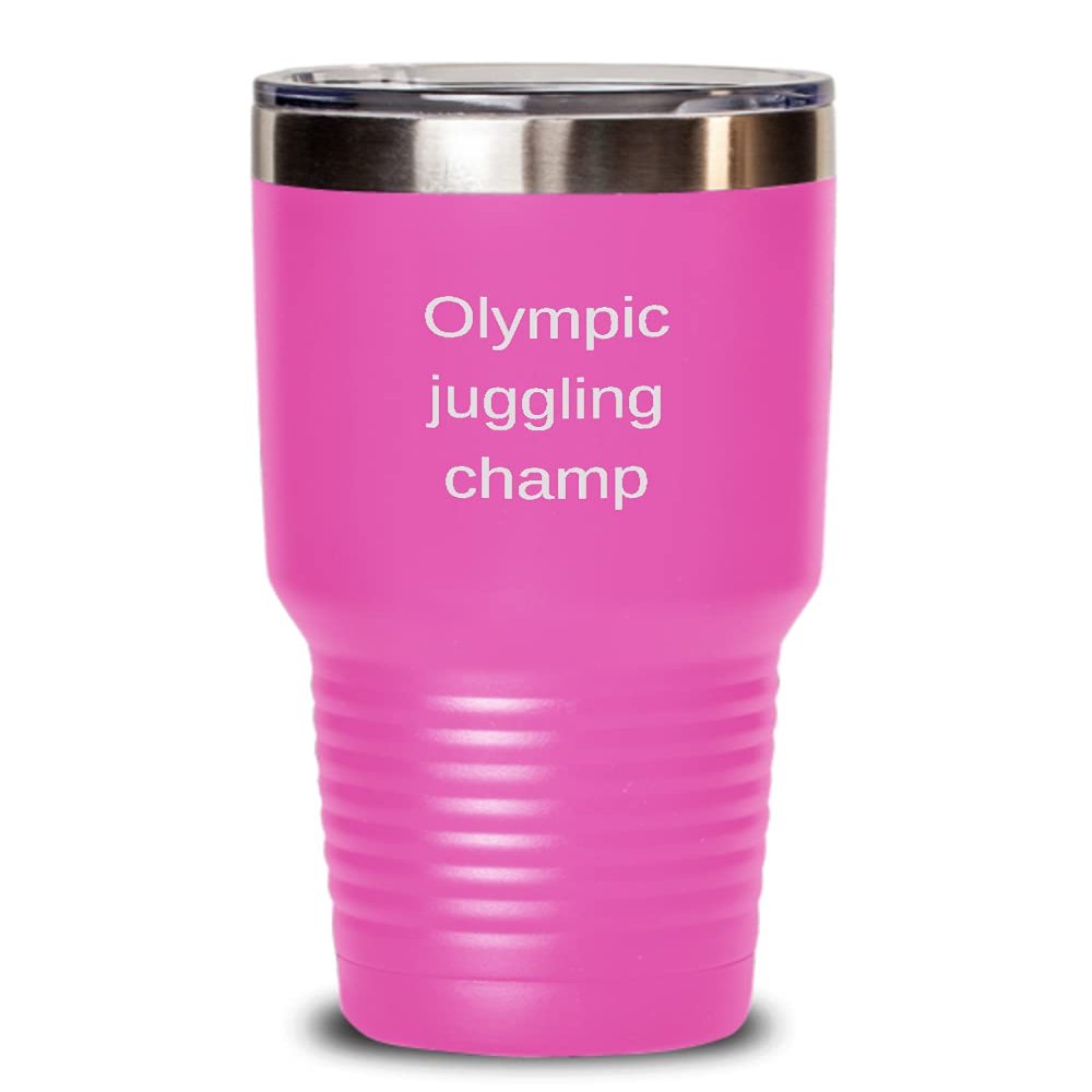 Juggling Tumbler Olympic juggling champ 30oz, Pink