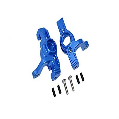 GPM for LOSI 1/10 LASERNUT Tenacity U4 LOS03028 Aluminum Front Knuckle ARMS-8PC Set (Blue)