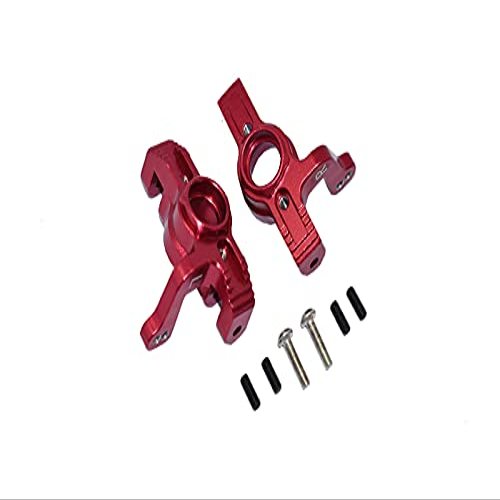 GPM for LOSI 1/10 LASERNUT Tenacity U4 LOS03028 Aluminum Front Knuckle ARMS-8PC Set (red)