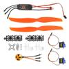 1000KV Brushless Motor, 40A ESC SG90 9G Micro 1060 Propeller for RC Plane, RC Fixed-Wing Aircraft Helicopter Accessories(A2212 1000KV) view 2