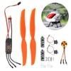1000KV Brushless Motor, 40A ESC SG90 9G Micro 1060 Propeller for RC Plane, RC Fixed-Wing Aircraft Helicopter Accessories(A2212 1000KV) view 4