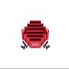 GPM For Losi 1:10 Lasernut U4 Tenacity LOS03028 / Tenacity DB Pro LOS03027V2 Upgrade Parts Aluminum Electric Control Mount With Heat Sink - 5Pc Set Red view 1