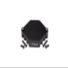 GPM For Losi 1:10 Lasernut U4 Tenacity LOS03028 / Tenacity DB Pro LOS03027V2 Upgrade Parts Aluminum Electric Control Mount With Heat Sink - 5Pc Set Black view 1