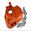 1:10 Lasernut U4 Tenacity LOS03028 / Tenacity DB Pro LOS03027V2 Upgrade Parts Aluminum Center Gearbox - 14Pc Set Orange view 1