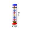 TDOCK 2 Pack Rainmaker Rain Stick Musical Instrument for Babies, Toddlers and Kids, 8 Inch Rainfall Rattle Tube Rainstick Shaker Toy view 2