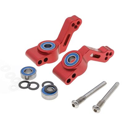 CODA RACING RC Alloy Rear Stub Axle Carriers for Traxxas 1/10 2WD Slash, Stampede, Rustler, Bandit-Replaces Part 3752(Pair)