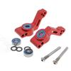 CODA RACING RC Alloy Rear Stub Axle Carriers for Traxxas 1/10 2WD Slash, Stampede, Rustler, Bandit-Replaces Part 3752(Pair) view 1