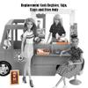 Replacement Parts for Fresh 'n Fun Food Truck Barbie Doll Playset - GMW07 ~ Replacement Cash Register, Sign, Trays and Fries view 4
