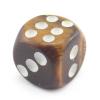 Feng Shui Crystal Lucky Dice Toy Aura Dice (Tiger Eye) view 1