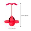 balacoo Kids Jump Ball with Handle 27 Inch Fitness for Outdoor Exercise Balance Training Sensory Development Toy view 3