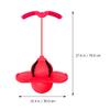 balacoo Kids Jump Ball with Handle 27 Inch Fitness for Outdoor Exercise Balance Training Sensory Development Toy view 4