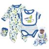Reborn Baby Dolls Boy Clothes 22 inch 5 pcs Sets Dinosaur Outfit Accessories for 20-22" Newborn Baby Dolls Clothing view 1