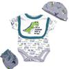 Reborn Baby Dolls Boy Clothes 22 inch Dinosaur Outfit Accessories 5 pcs Sets Fit 20-22" Newborn Dolls Clothing view 3