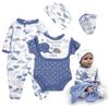 Reborn Baby Dolls Clothes Boy 22 inch Dinosaur Outfit Accessories 5 pcs Sets for 20-22" Newborn Baby Dolls Clothing view 1