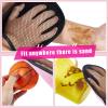 Skylety 2 Pieces Sand Mitt for Beach Sand Off Mitt Soft and Skin Friendly Cotton Towel Help Parents Clean from Children's Skin Brush Pack for Surf, Ocean and Lakeside Recreation(Pink) view 4