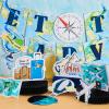 16 Pieces Travel Themed Party Decorations Bon Voyage Decorations Let the Adventure Begin Banner Honeycomb Centerpieces Hanging Swirls for travel Birthday Baby Shower Retirement Farewell Party Supplies view 4
