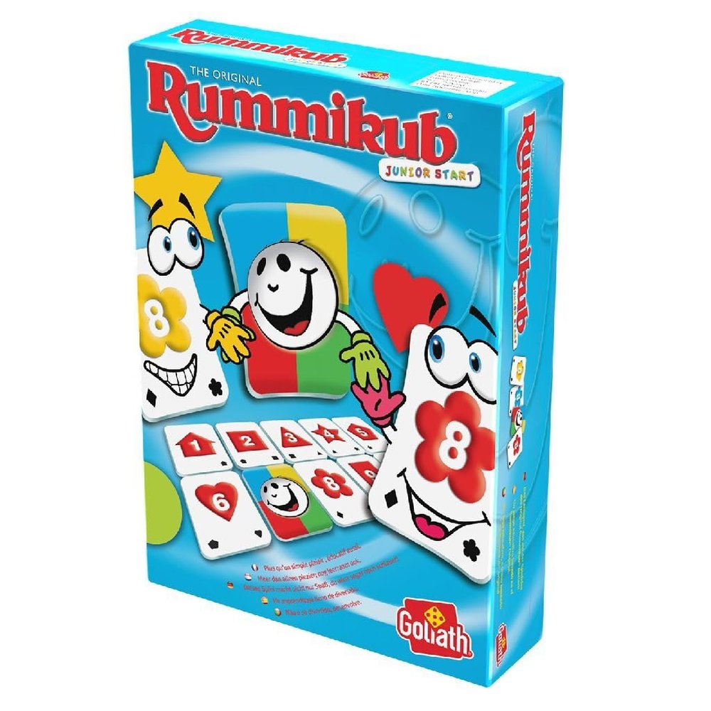 Rummikub The Original Junior Travel, for Children from 4 Years, Travel Game for 2 to 4 Players