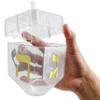 The Dreidel Company Jumbo Hanukkah Fillable 6.5" Inch Dreidel, Stands Straight on Table, Can Be Filled with Hanukkah Gelt or Any Hanukkah Item (Single) view 3