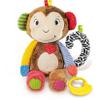 Clementoni- Scimmietta Canta, Gioca, Impara interattivo parlante in Italiano, Gioco elettronico Bambini 3 Mesi, Peluche educativo 100% Lavabile, Multicolore, 17673 view 1