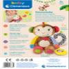 Clementoni- Scimmietta Canta, Gioca, Impara interattivo parlante in Italiano, Gioco elettronico Bambini 3 Mesi, Peluche educativo 100% Lavabile, Multicolore, 17673 view 3