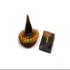 PolyHero Wizard d20 Wizard Hat and d2 Spellbook in Smoldering Ember view 1