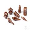 PolyHero Warrior 8 Dice Set (Imperial Bronze) view 1